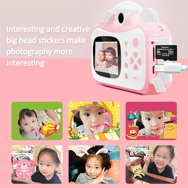 Kids Instant Camera with print roll 32gb storage - The Shopsite