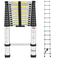 Thumbnail for Telescopic Ladder 2.6m Aluminium Telescoping