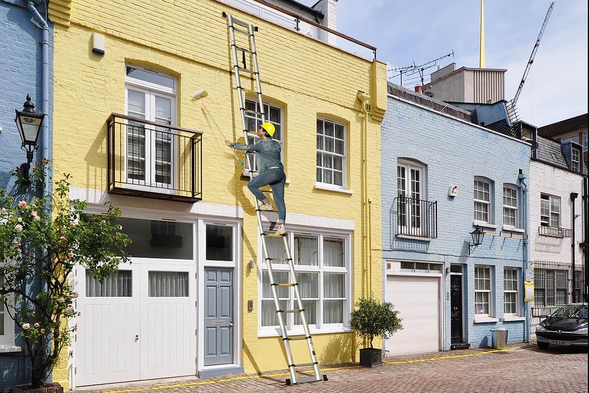 Telescopic Ladder 6.2m Aluminium Telescoping