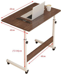 Thumbnail for Height Adjustable Laptop Desk Stand Brown - The Shopsite