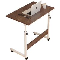 Thumbnail for Height Adjustable Laptop Desk Stand Brown - The Shopsite