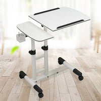 Thumbnail for Adjustable Laptop Table Desk Stand with Wheels