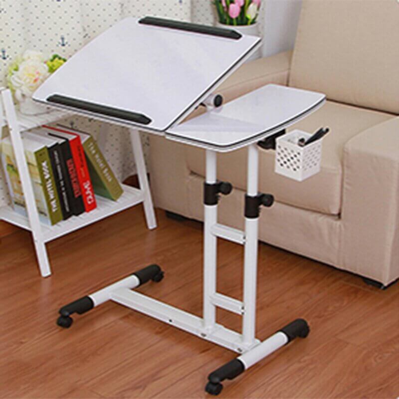 Adjustable Laptop Table Desk Stand with Wheels