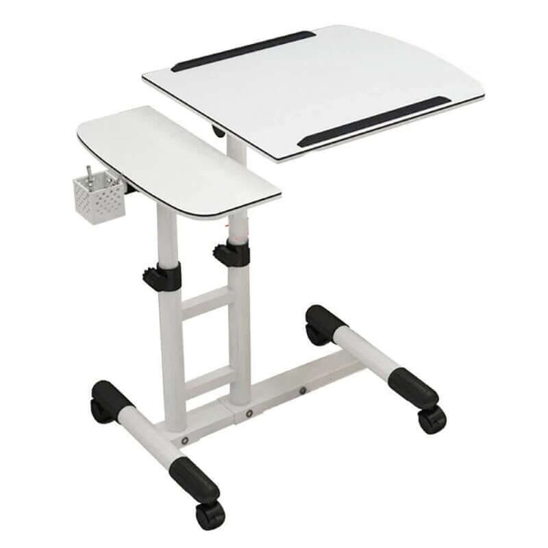 Adjustable Laptop Table Desk Stand with Wheels