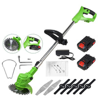 Thumbnail for Push Weed Eater strimmer, Battery Operated Grass Cutter