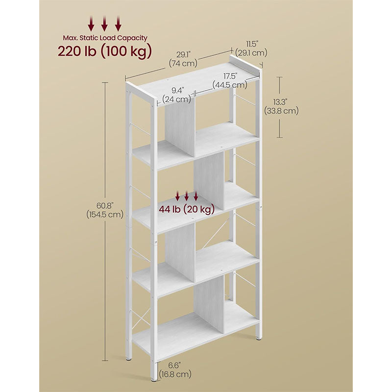 Bookshelf Bookcase Vasagle