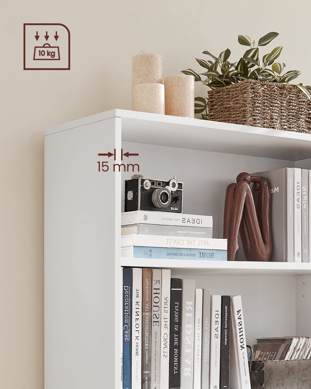 Bookshelf Bookcase Vasagle