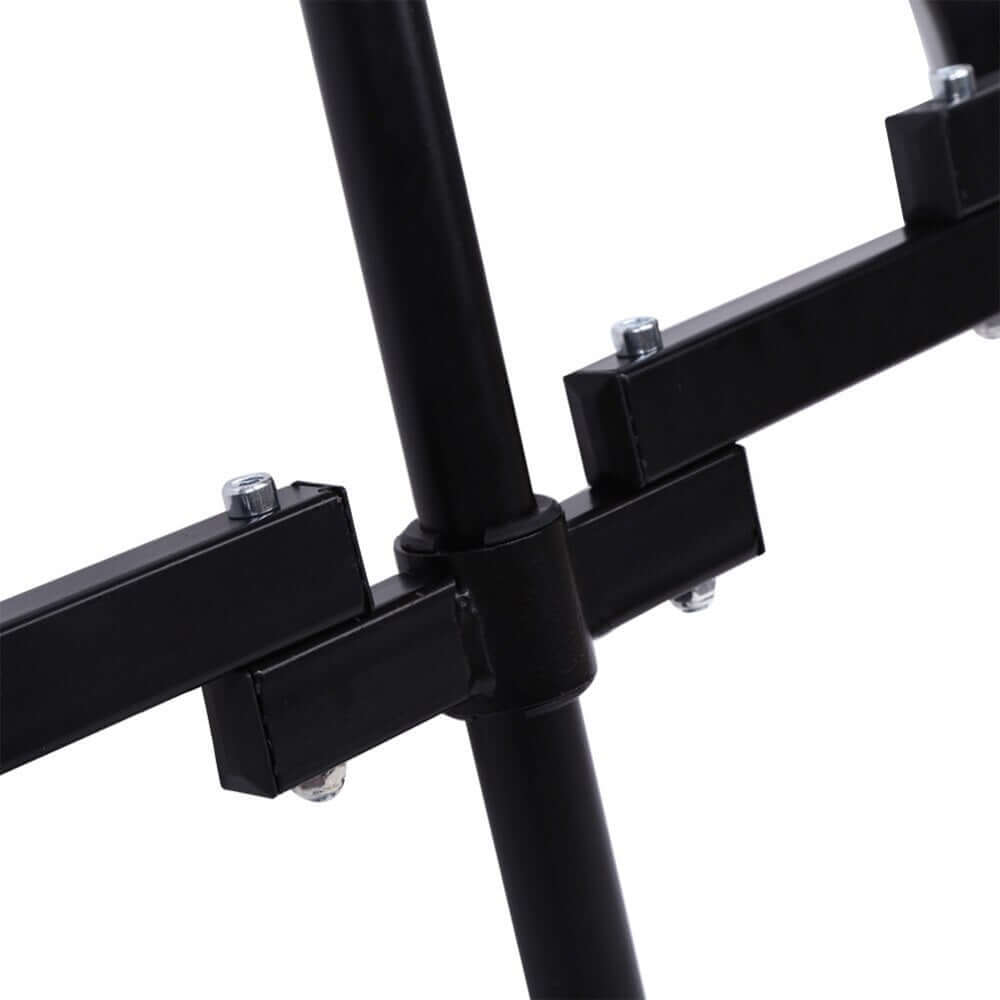 Dual Monitor Stand Bracket Mount 14"-24" Screens 360-degree Rotation - The Shopsite