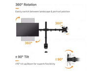 Thumbnail for Dual Monitor Stand Bracket Mount 14