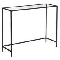 Thumbnail for Tempered Glass Sofa Table by VASAGLE - Console Table