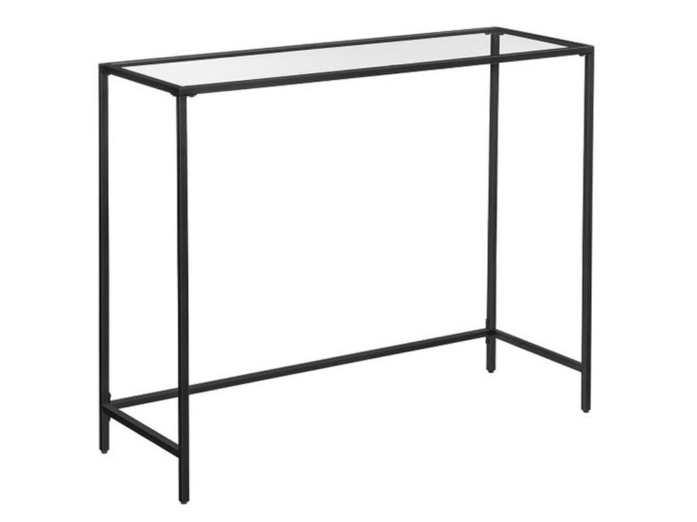 Tempered Glass Sofa Table by VASAGLE - Console Table