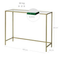 Thumbnail for VASAGLE Console Table Hall table