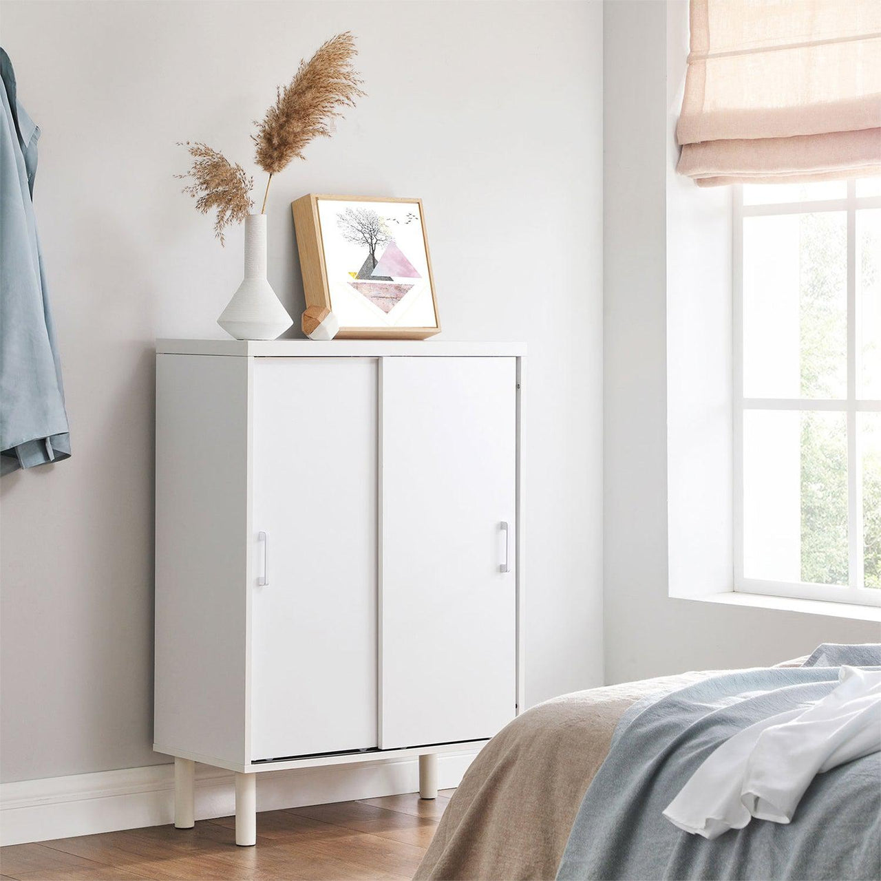 VASAGLE Shoe Cabinet Rack Storage Solution