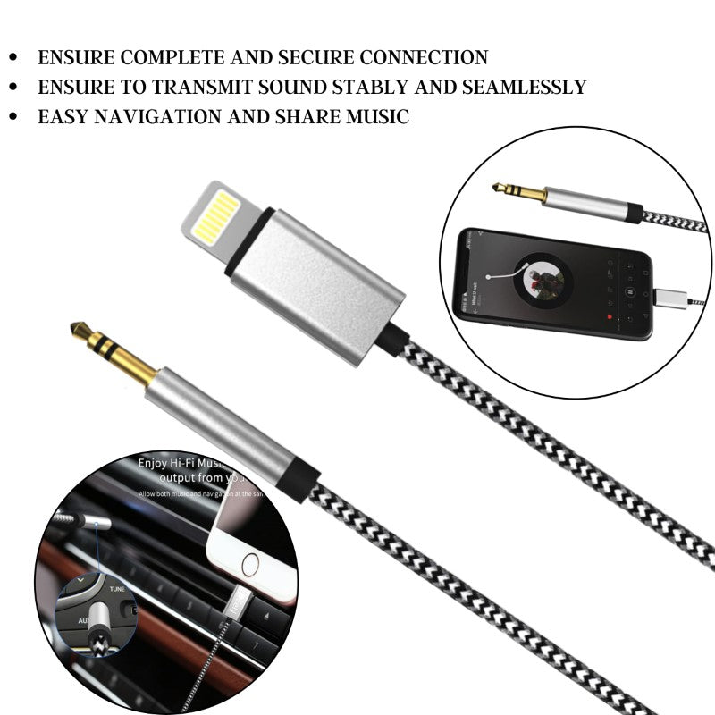 Lightning to AUX Cable