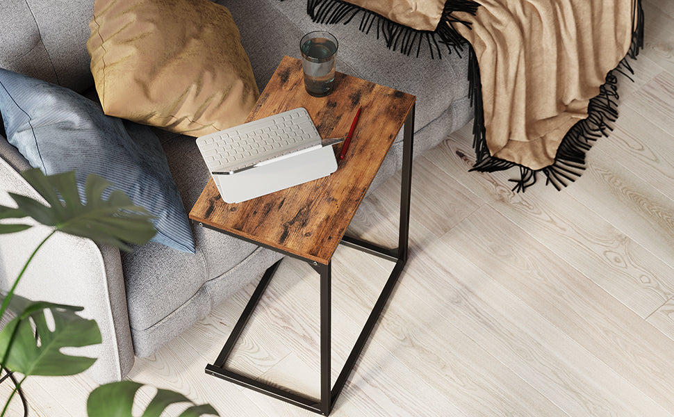 Vasagle C-Shape Laptop Stand Side Table