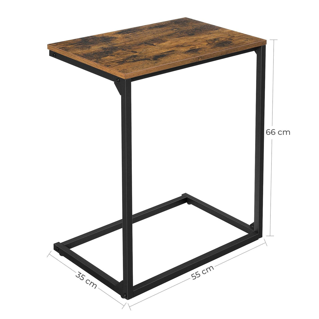 Vasagle C-Shape Laptop Stand Side Table