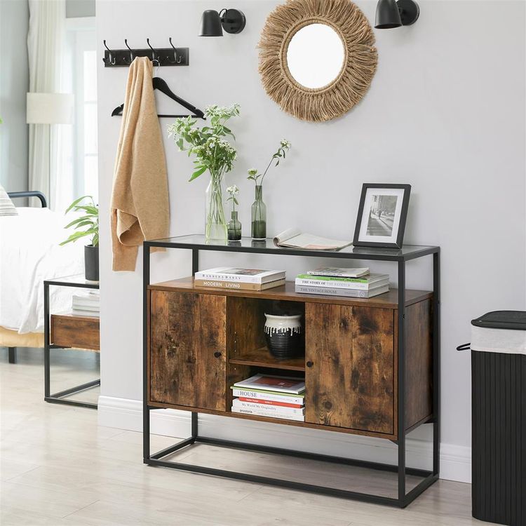 VASAGLE Side Cabinet for Storage