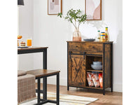 Thumbnail for VASAGLE Sliding Barn Door Buffet Cabinet - Storage Sideboard