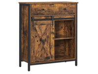 Thumbnail for VASAGLE Sliding Barn Door Buffet Cabinet - Storage Sideboard