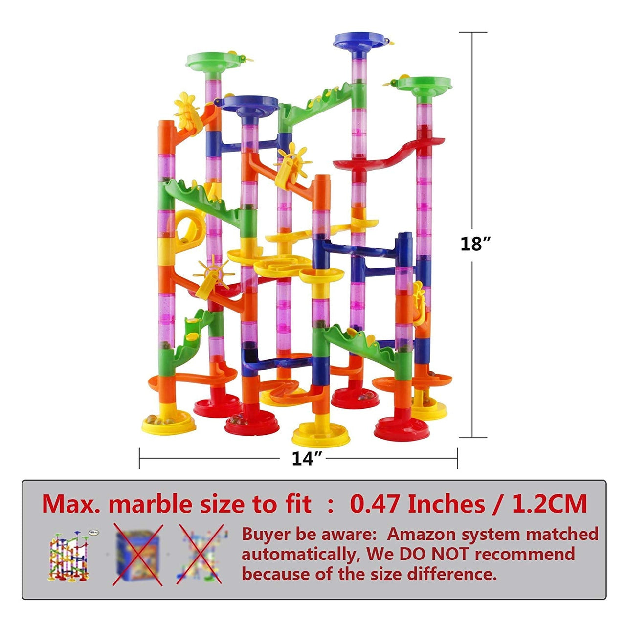 Marble Run Track Toys