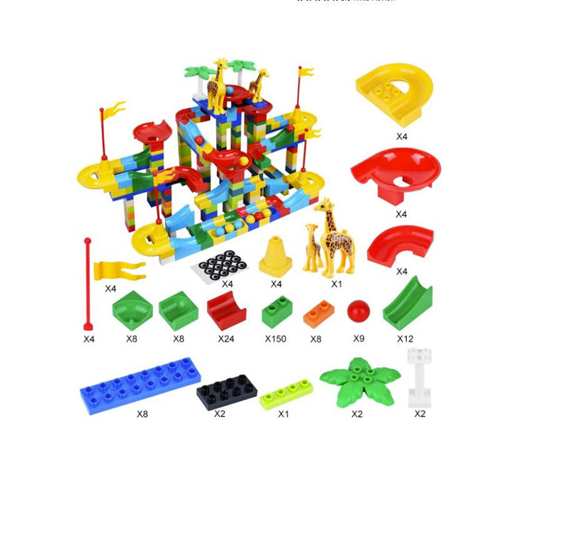 Marble Run Track Toys 256Pcs