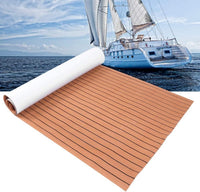 Thumbnail for Marine Carpet Teak Boat Flooring Mat EVA 2 PCS