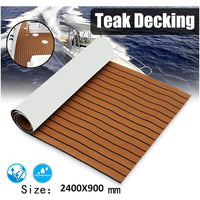 Thumbnail for Marine Carpet Teak Boat Flooring Mat EVA 2 PCS