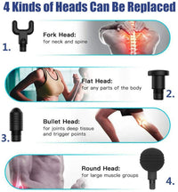 Thumbnail for Muscle Massage Gun with 4 Massage Heads