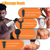 Thumbnail for Massage Gun with 4 Massage Head