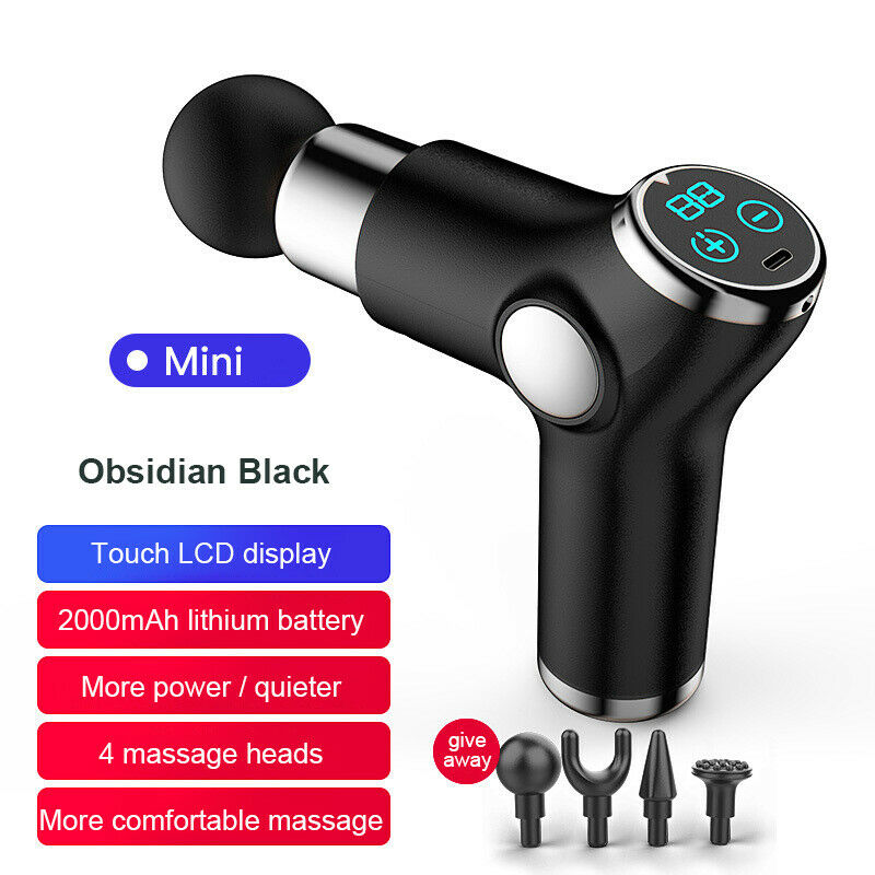 Mini Massage Gun with 4 Massage Heads