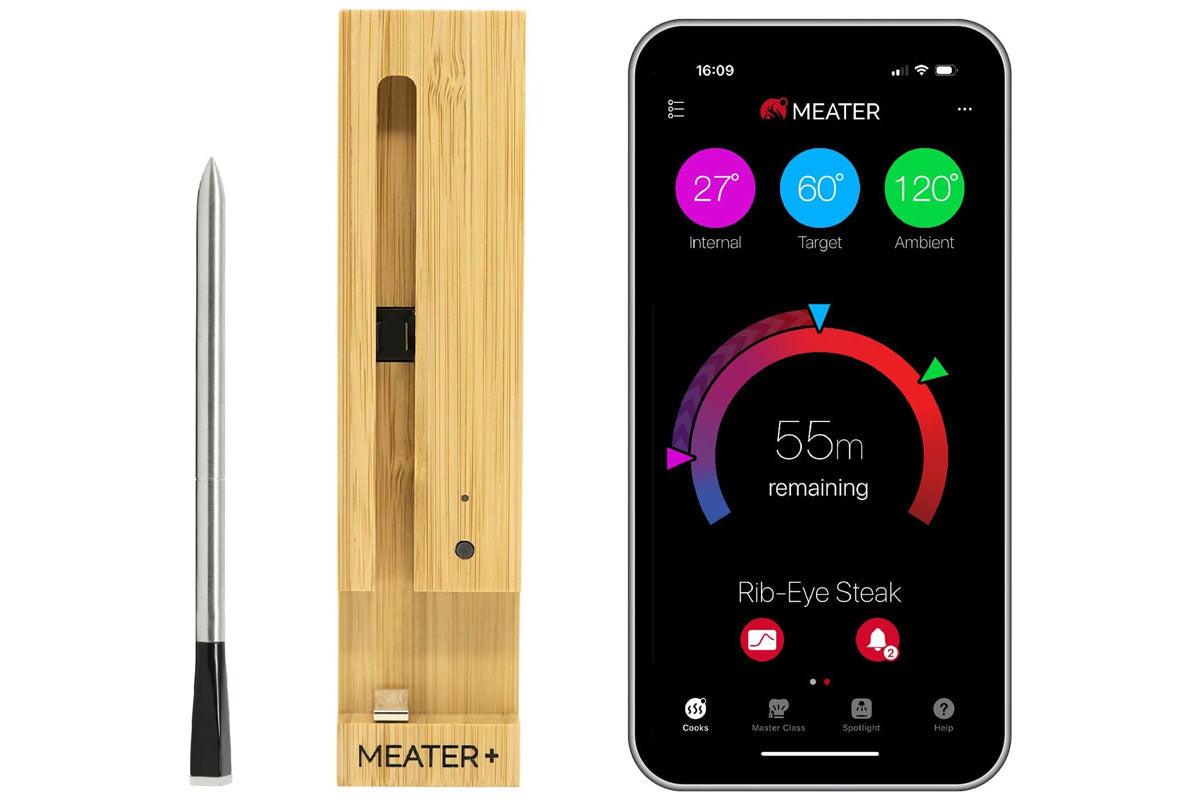 MEATER Plus Smart Wireless Meat Thermometer with Extended Range