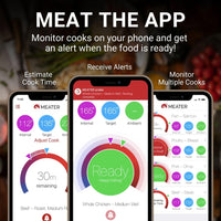 Thumbnail for MEATER Plus Smart Wireless Meat Thermometer with Extended Range