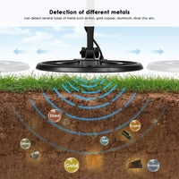 Thumbnail for Metal Detector MD3030 high Sensitivity Professional Gold and Silver Copper Money Detector