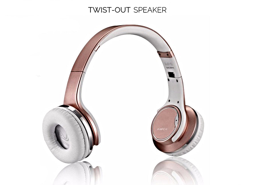 SODO Mh1 Wireless Headphones Rose Gold - The Shopsite