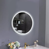 Thumbnail for Bathroom LED Mirror Round Frameless 60cm