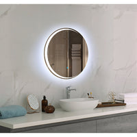 Thumbnail for Bathroom LED Mirror Round Frameless 70CM