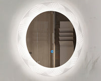 Thumbnail for Bathroom LED Mirror Round Frameless 80CM