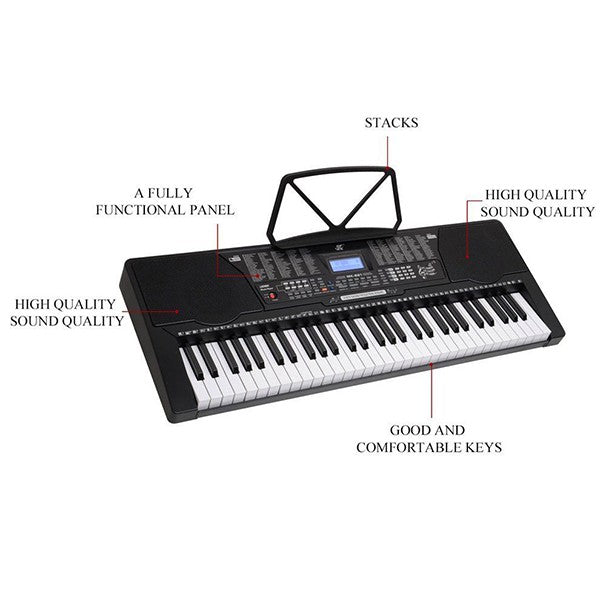 Keyboard Piano Electronic 61 Keys