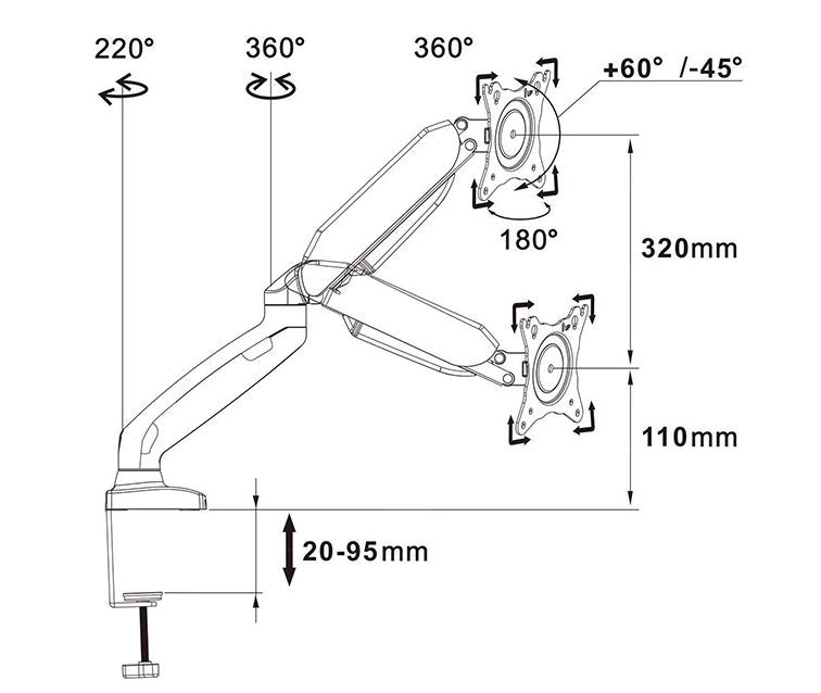 Lcd Stand Bracket - The Shopsite