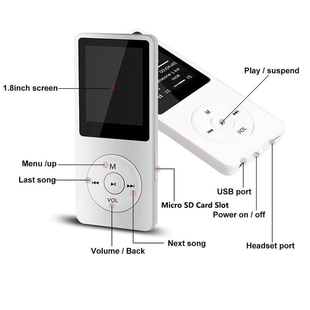 Mp3 Music Players Portable Mp3 Player 8GB