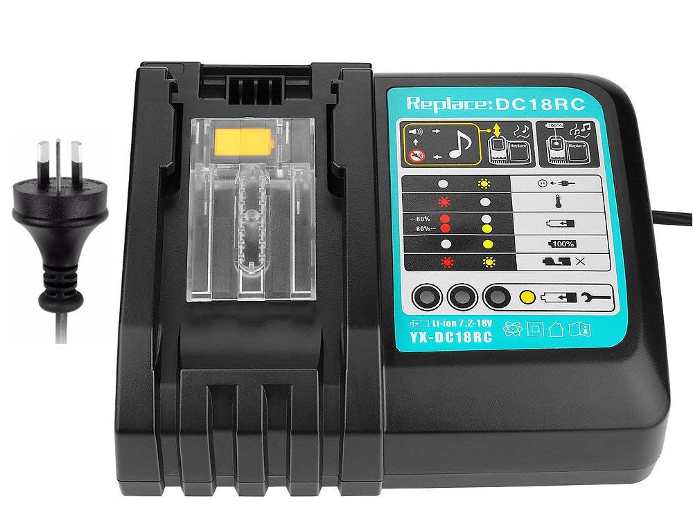 Makita Battery Charger Replacement DC18RC Battery Charger