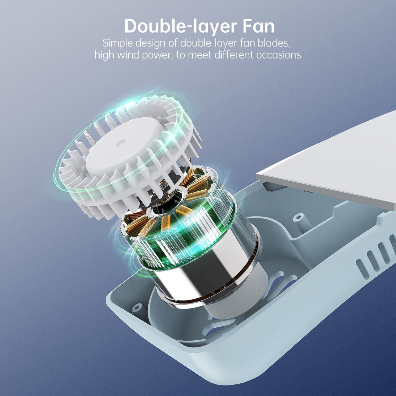 Portable Neck Fan Rechargeable