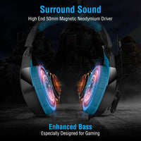 Thumbnail for RGB Gaming Headset for PC / PS4 / PS5 / XBOX - The Shopsite