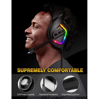 Thumbnail for RGB Gaming Headset for PC / PS4 / PS5 / XBOX - The Shopsite