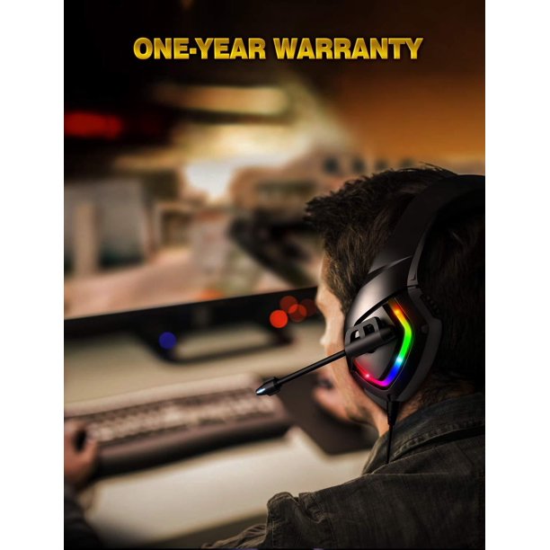 RGB Gaming Headset for PC / PS4 / PS5 / XBOX - The Shopsite