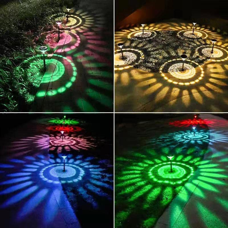 Pathway Outdoor Solar Lights 4PCS Decorative Garden Lights