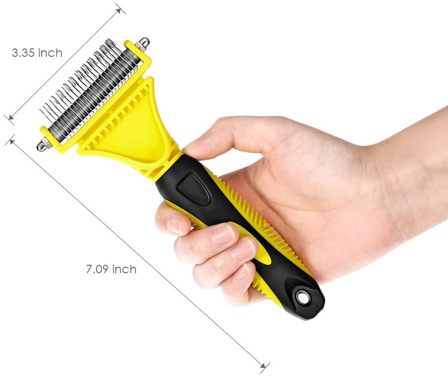 Pet Dematting Tool, Professional Dual-Sided Teeth Dematting