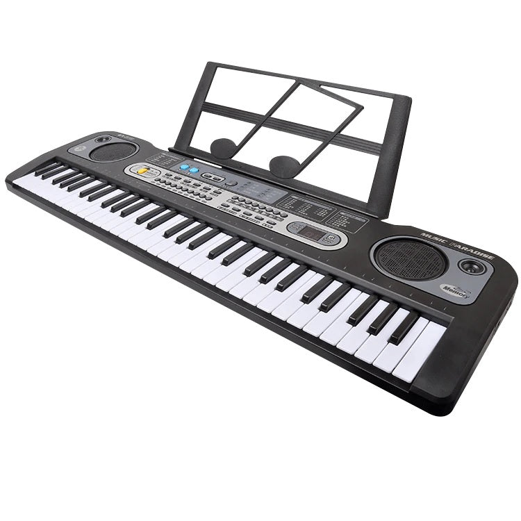 Keyboard Piano with Microphone & Music Stand - The Shopsite