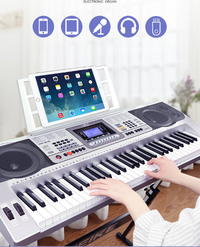 Thumbnail for MK-810 61 Key Electronic Piano Keyboard