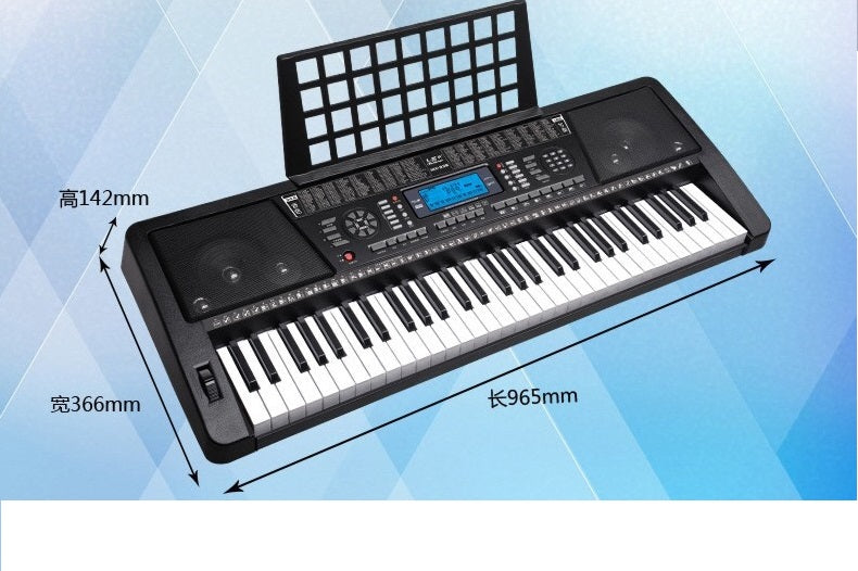 Keyboard Piano 61 Key LCD Display